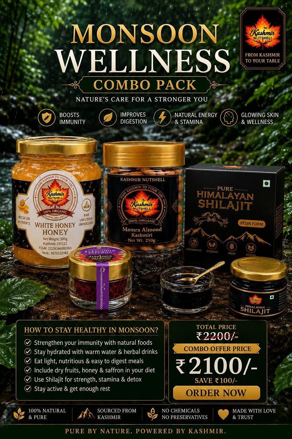 Monsoon Wellness Combo Pack